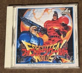 Forgotten Worlds NEC PC Engine Super CD-ROM Japan Import US Seller TESTED