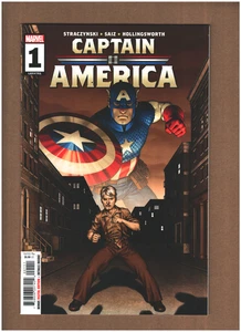 Captain America #1 Marvel Comics 2023 Main Cover NM- 9.2 - Picture 1 of 4
