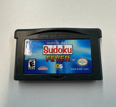 Sudoku Fever Nintendo Gameboy Advance GBA 2006 Authentic - Image 1 of 2