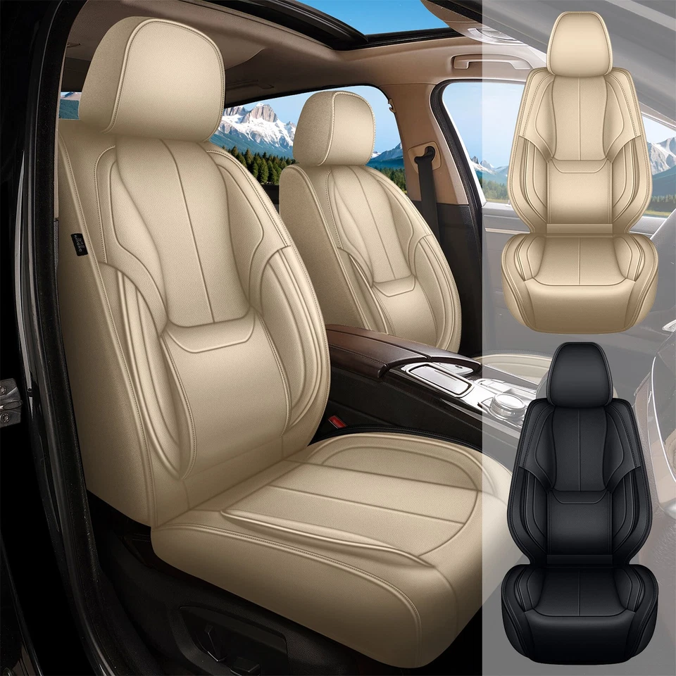 Fundas de asiento para Hyundai Sonata 2004-2014 cojín de coche de cuero PU (2/5 asientos) Foto 1 de 1