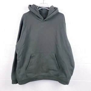 Alo Yoga Double Take Hoodie Sweatshirt Oversized Green Men's Size XL - Picture 1 of 7