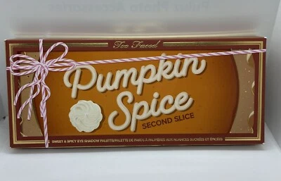 NEW NIB Too Faced PALETTE Pumpkin Spice Second Slice 18 Shades UNOPENED AUTHNTIC - Image 1 of 4