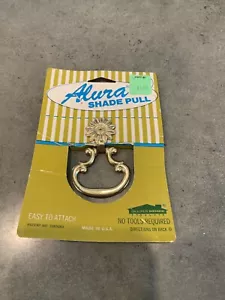 Vintage NUOVO Alura Shade Pull ombretto a rullo fiore made in USA NOS - Foto 1 di 6