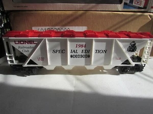 Lionel 6-0784 Railroaders Club Covered Hopper, original box and mailer - Picture 1 of 11