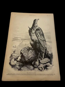 Thomas Nast "The Republic In Danger" 1875 Harper's Weekly - Picture 1 of 1
