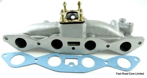 FORD 1300/1600 X/FLOW INLET MANIFOLD TO FIT A WEBER 32/36 DGV CARBURETTOR - Picture 1 of 3