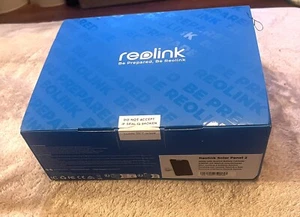 Reolink Outdoor Solar Panel 2 Works With Reolink Battery Cameras NIB - Picture 1 of 1
