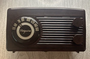 1945 Maguire Tube Radio - Model 5002, Beautul, Works! - Picture 1 of 11