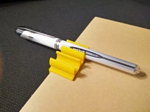 Book Cover Pen Holder Clip Organizer - Choice of Color - One or Two Pen Versions - Picture 1 of 8