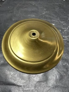 8 1/2 INCH SOLID BRASS VASE CAPS IN SATIN FINISHED - Picture 1 of 6