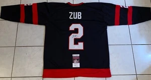 Artem Zub Signed Autographed Ottawa Senators Custom Hockey Jersey JSA - Picture 1 of 2