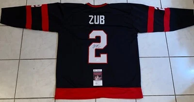 Artem Zub Signed Autographed Ottawa Senators Custom Hockey Jersey JSA - Image 1 of 2