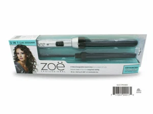 Zoe Professional arricciacapelli 3 in 1 bacchette arricciacapelli avanzato titanio ferri da stiro - Foto 1 di 2