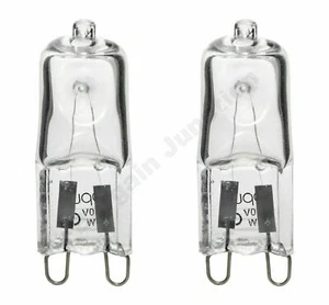 2 X G9 Oven Cooker Hood Appliance Bulb Lamp 25W Halogen Capsule 240V Branded - Picture 1 of 6