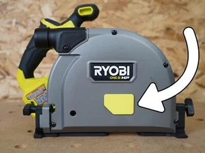 Cubierta de eje de sierra de oruga compatible con sierra de oruga Ryobi - Mejora la recolección de polvo - Imagen 1 de 4