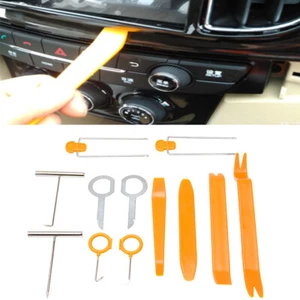 12x Car Trim Removal Molding Tool Radio Body Door Panel Pry Dashboard Kit Clips - Picture 1 of 17