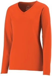 Augusta sportswear Women's NexGen Wicking Long Sleeve Tee - 1788 FREE SHIPPING! - Picture 1 of 13