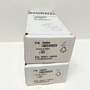 Lot 2 Zebra ZM400 OEM Printhead 79800M *Parts Not Working* - Picture 1 of 8