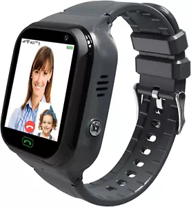 4G Kids Smart Watch - Boys Girls GPS Tracker Kids Smartwatches Phone Watch Video - Picture 1 of 7