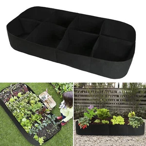 Garden Fabric Grow Bag Planting Bed Box Container for Vegetable Elevate Planter - Picture 1 of 14