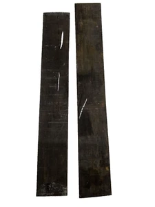 2 Stück, DEFEKT Gabun Ebenholz Gitarre Griffbrett Holz 20" x 2-3/4" x 3/8" - Bild 1 von 5