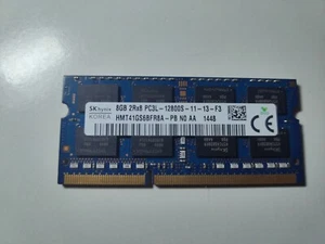 Hynix 8GB 204-Pin SODIMM DDR3 PC3L-12800 Notebook Speicher (HMT41GS6BFR8A-PB) - Bild 1 von 2