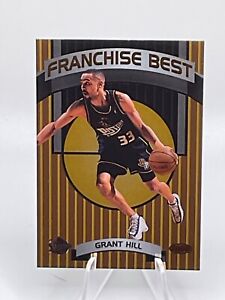 Grant Hill 1998-99 Bowman's Best Franchise Best #FB4 Detroit Pistons HOF Sharp!