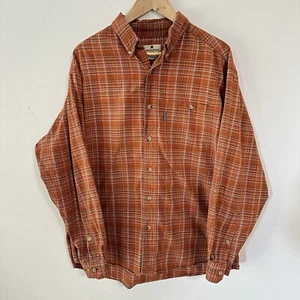Woolrich Men’s Button Down Long Sleeve Collared Shirt Check Size XL - Bild 1 von 11