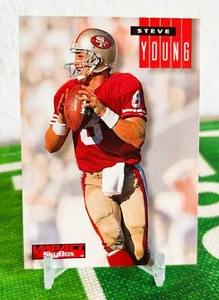 1994 SkyBox Impact Steve Young San Francisco 49ers - Bild 1 von 2