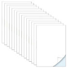 15sheets White Printable Vinyl Sticker Paper Graphics Inkjet Printer Lettering