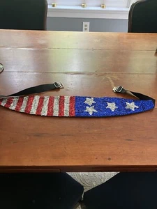 Stars And Stripe Sequence Cummerbund Adjustable - Picture 1 of 3