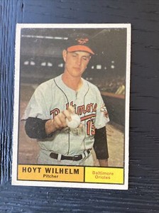 1961 Topps Hoyt Wilhelm #545 EX-EX/MT No Creases, Centered, Low Pop