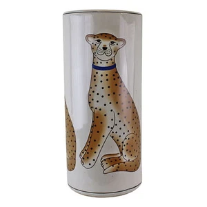 Schirmständer Schmetterling Design rund Keramik Stockhalter Vase Aufbewahrung 45cm - Bild 1 von 3