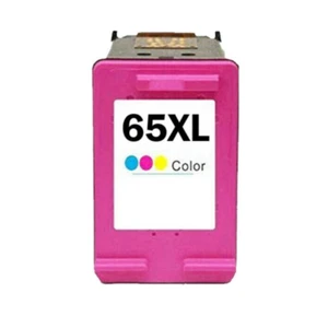 Hi-Yield BK/ Color Ink For HP 65XL 65 DeskJet 3722 3723 3752 3755 Envy 5010 5030 - Picture 1 of 6
