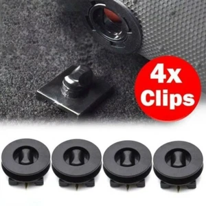 4Pcs Durable Grips Clamps Holders Universal Car Floor Mat Clips - Afbeelding 1 van 12