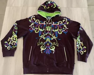 Y2K Vintage Artful Dodger St. Giles Of The Seven Dials Zip Up Hoodie Herren 4XL - Bild 1 von 9