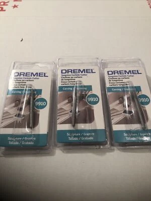 3x Dremel 9910 High Speed Cutter,1-1/2In L,Tc - Image 1 of 3