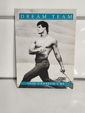 1991 Score Dream Team Jose Canseco #1 of 13  441   Oakland Athletics 