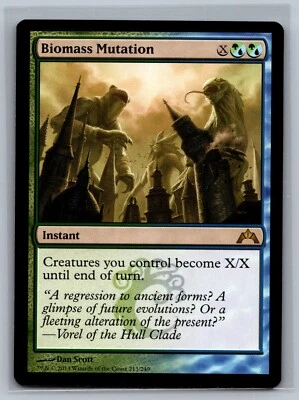 Magic The Gathering Gatecrash Biomass Mutation #213/259 MTG TCG CCG - Image 1 of 2