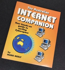 Australian Internet Companion Book 1996 - Not A Joke Book But Good As Joke Gift - Picture 1 of 2