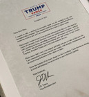 SIGNED 2024 ELECTION Thank You from JD VANCE Personalized - OFFICIAL STYLE