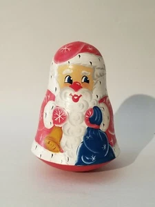 Muñeca Nevalyashka Chime Papá Noel, 4 1/4 pulgadas de alto. - Imagen 1 de 4