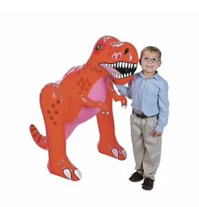 Inflatable 4' Tall Dinosaur - T-Rex - Party Decorations & Supplies - 1 Piece - Picture 1 of 3