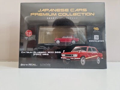 Hachette Almost Real 1/43 Datsun Bluebird 1600 SSS (P510) - Rosso - 1969 - JC... - Immagine 1 di 2