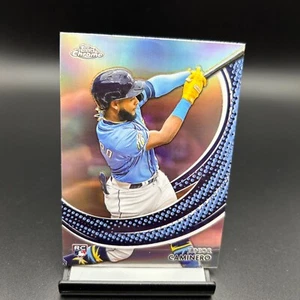 2024 Topps Chrome Strokes #24 Junior Caminero Tampa Bay Rays - Picture 1 of 2