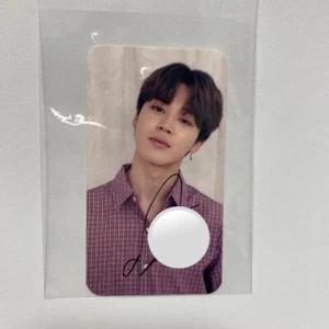 BTS Jimin 2017 WINGS TOUR Signed Photo card Autographed KPOP - Picture 1 of 2