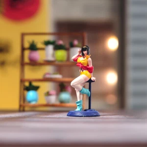 Escena de moda de pelo corto accesorios miniaturas estatuillas modelo para coches vehículos - Imagen 1 de 21