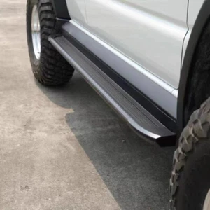 Black Running Board fits for Suzuki Jimny 2 door 2019-2025 Side Step Stairs 2PCS - Picture 1 of 8