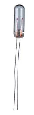 WENTRONIC 5x Miniaturlampe; L-3206 U IVP T1-1/4 Kleinst-Glimmlampe 0,9W 75mA 12V CableStra