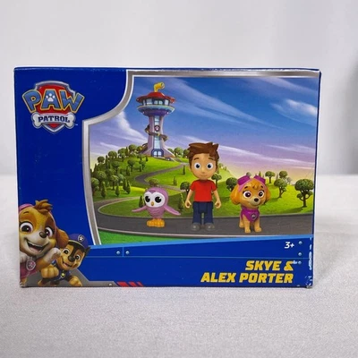 Paw Patrol Skye & Alex Porter Conjunto de Figuras Spin Master Juguete Figuras de Acción NUEVO Foto 1 de 4
